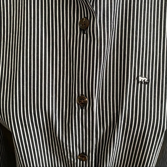 Peau Du Loup • Striped Recycled Cotton Button Up Shirt - Picture 4 of 10